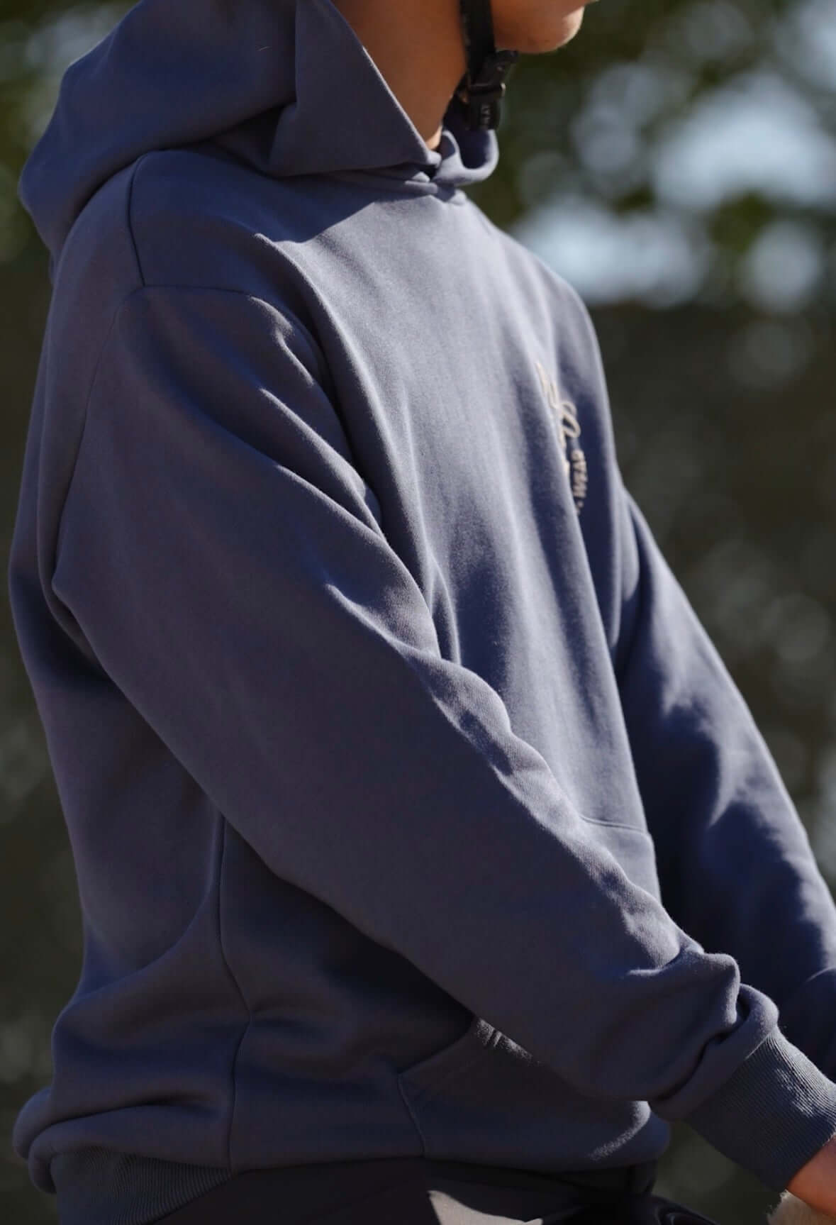 FLÓNS Hoodie Navy Blue