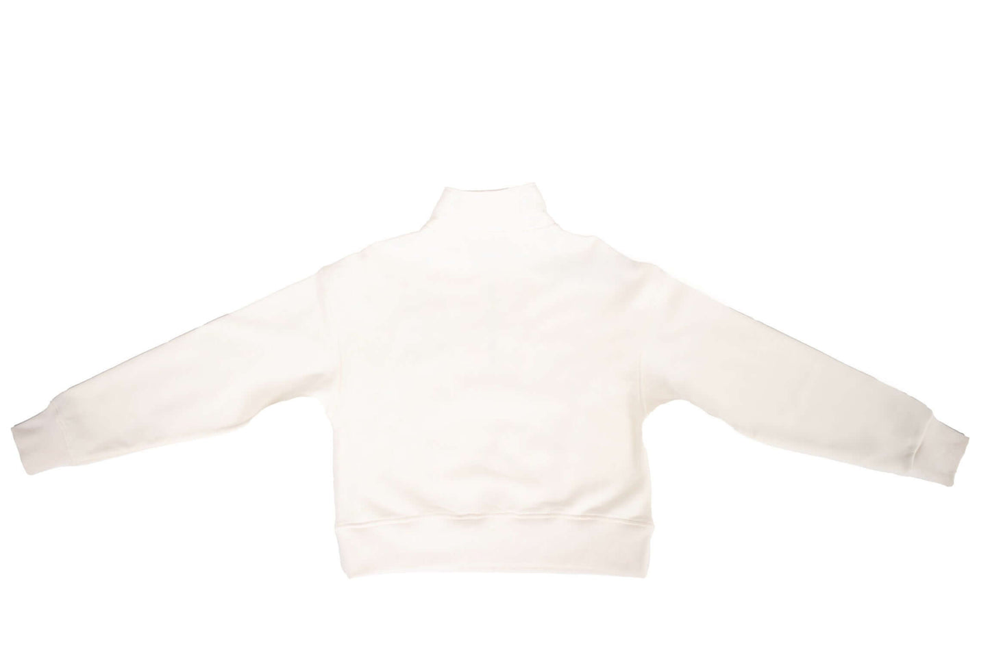 FLÓNS Quarter-Zip Sweater Creamy Beige